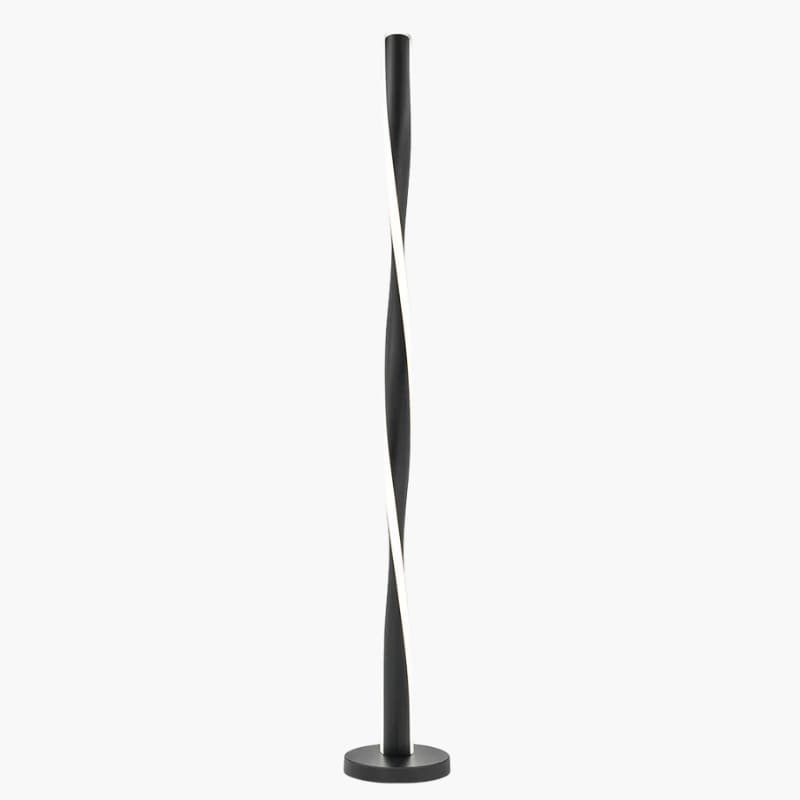 Solara Twist Gulvlampe - Skulpturel Design - LED Kompatibel