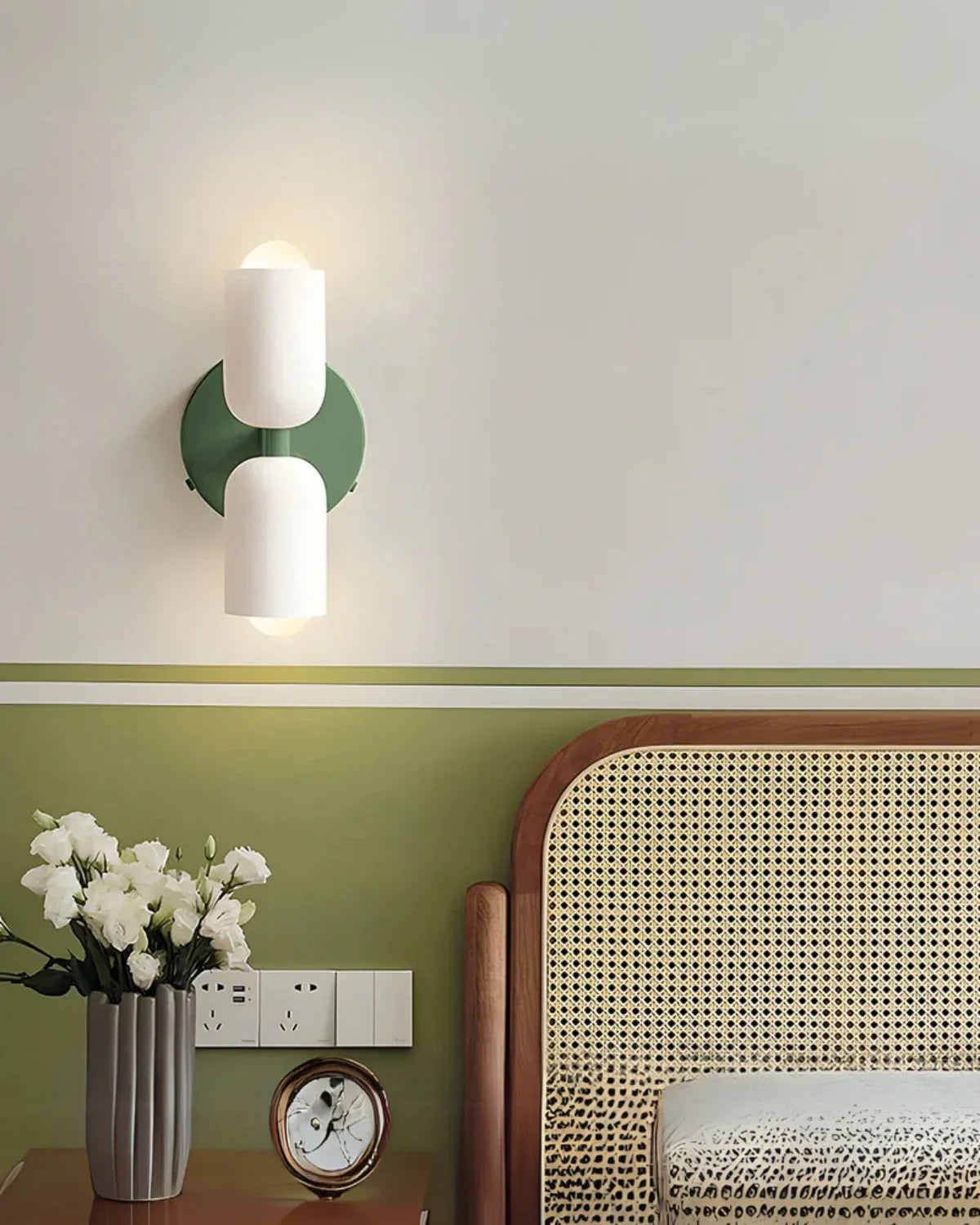 Væglampe - Dobbelt-Design - Glas Globusser