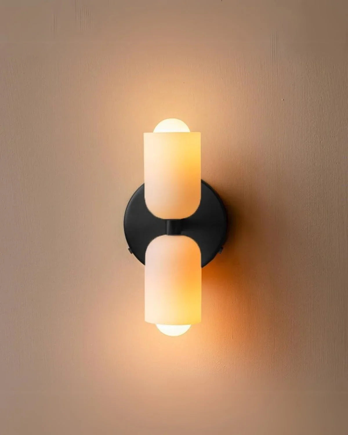 Væglampe - Dobbelt-Design - Glas Globusser