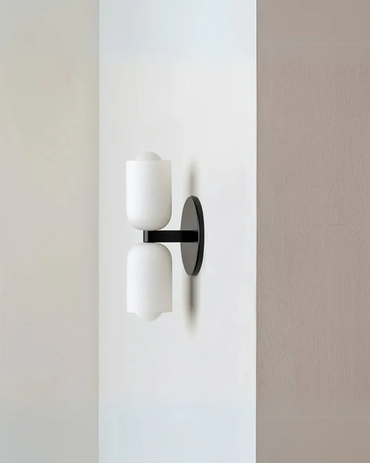 Væglampe - Dobbelt-Design - Glas Globusser