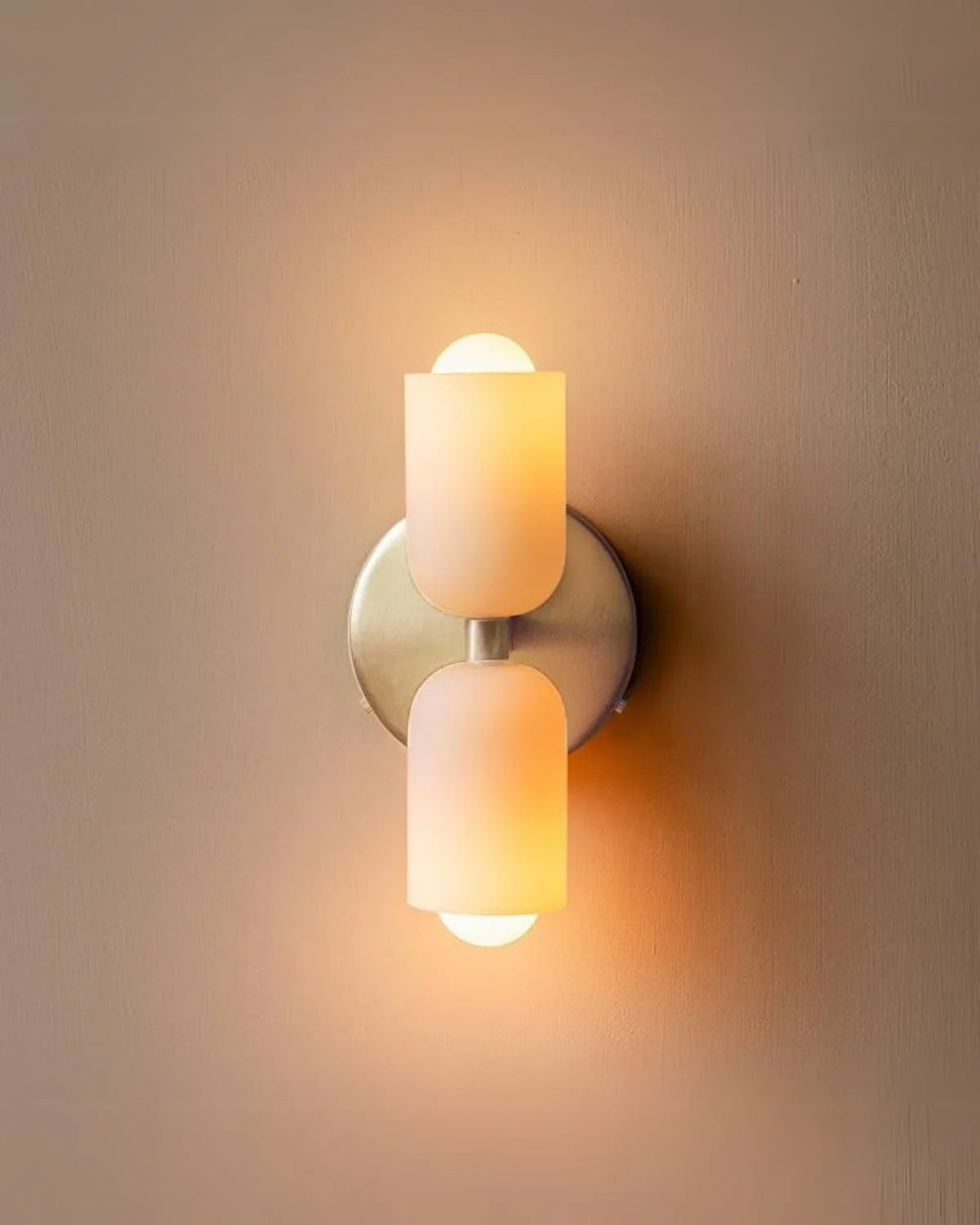 Væglampe - Dobbelt-Design - Glas Globusser