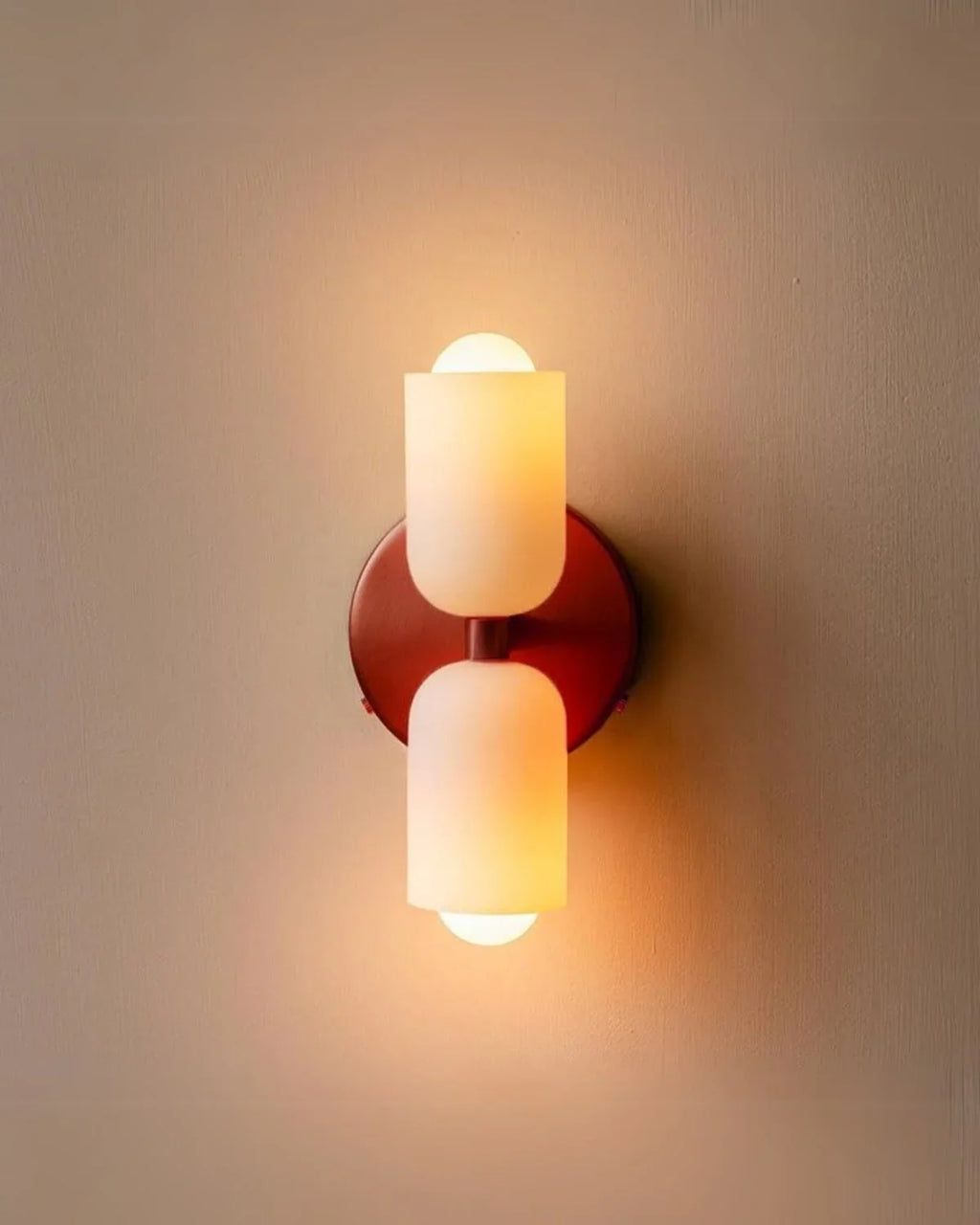 Væglampe - Dobbelt-Design - Glas Globusser