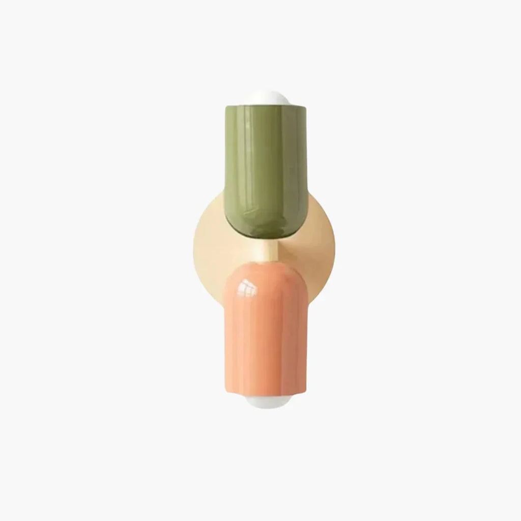 Væglampe - Dobbelt Lys - Moderne Design