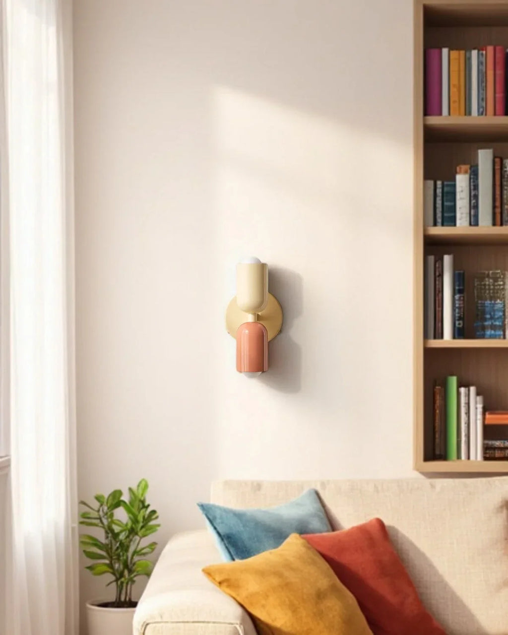 Væglampe - Dobbelt Lys - Moderne Design