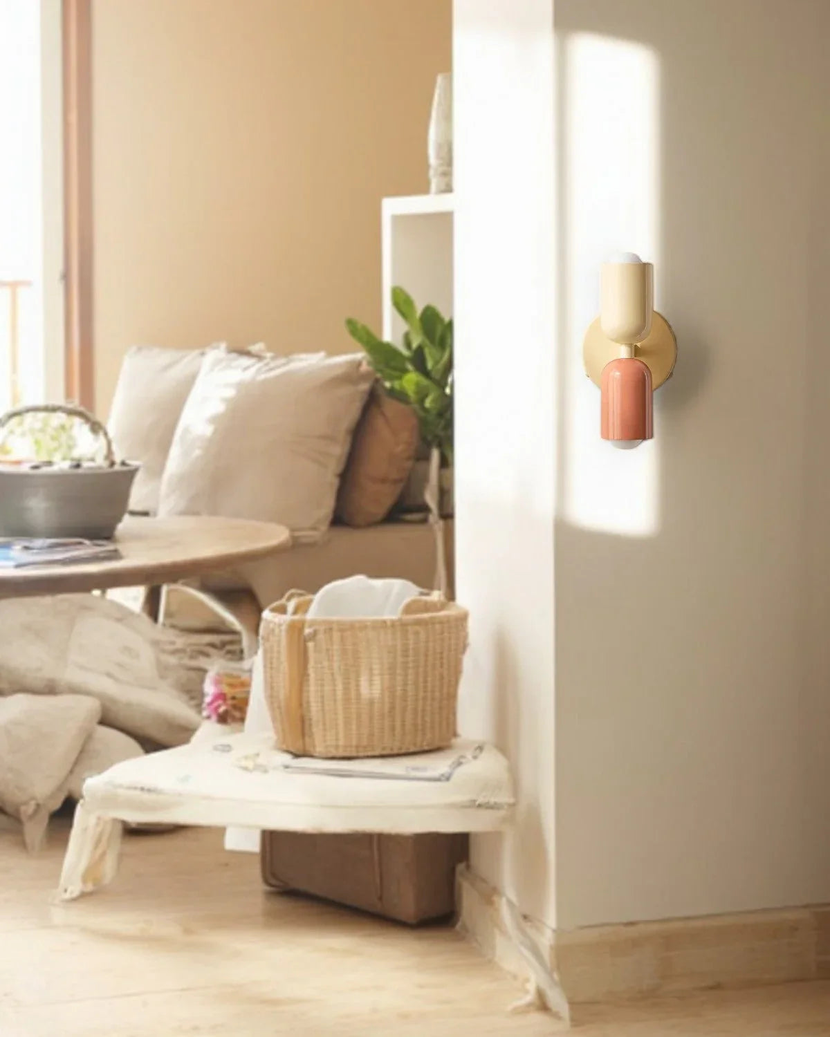 Væglampe - Dobbelt Lys - Moderne Design