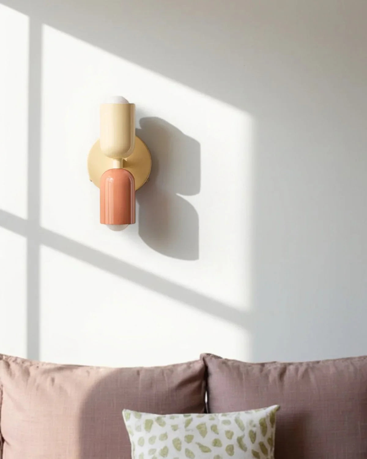 Væglampe - Dobbelt Lys - Moderne Design