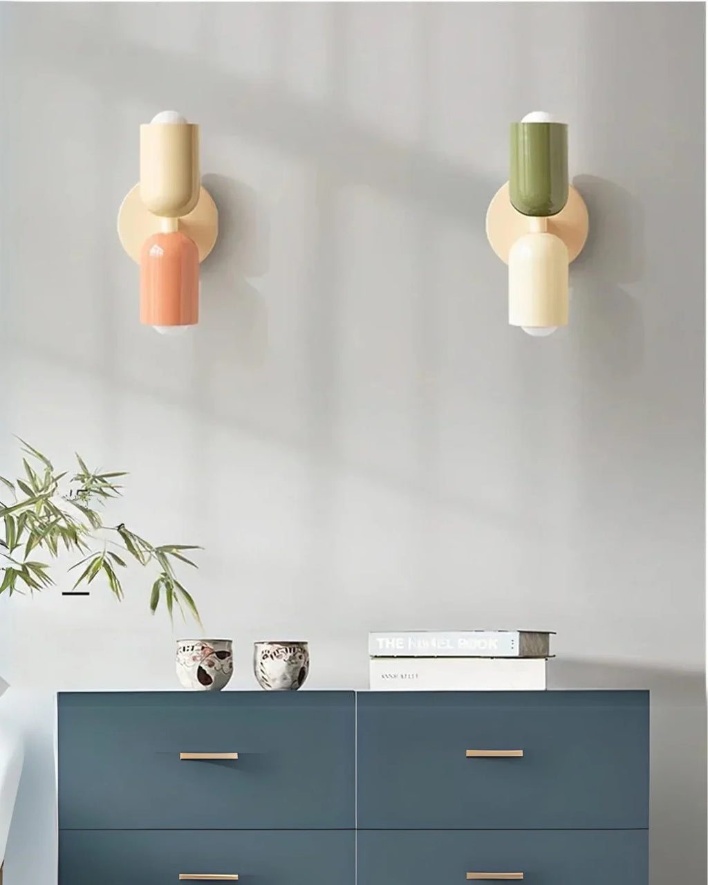 Væglampe - Dobbelt Lys - Moderne Design