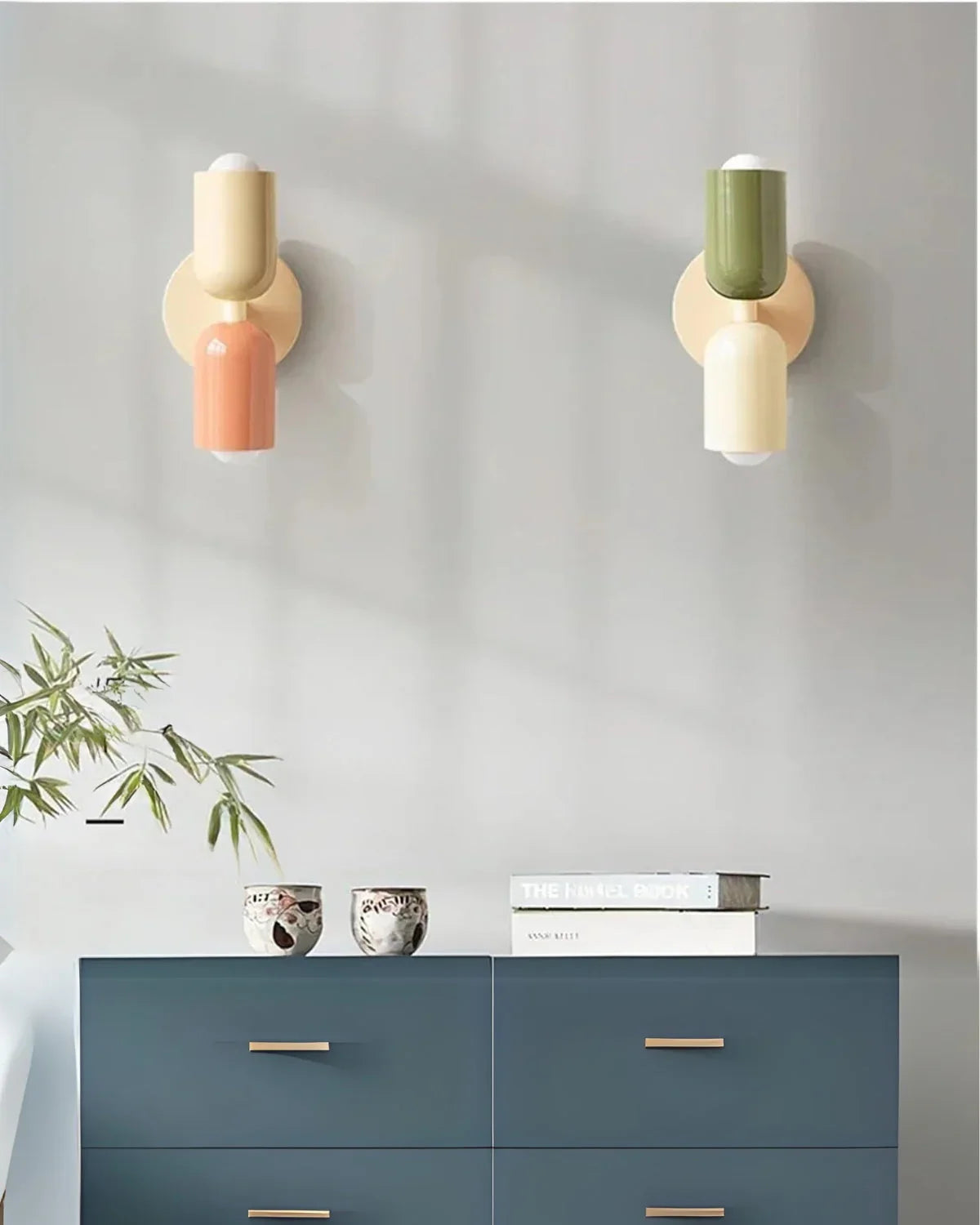 Væglampe - Dobbelt Lys - Moderne Design