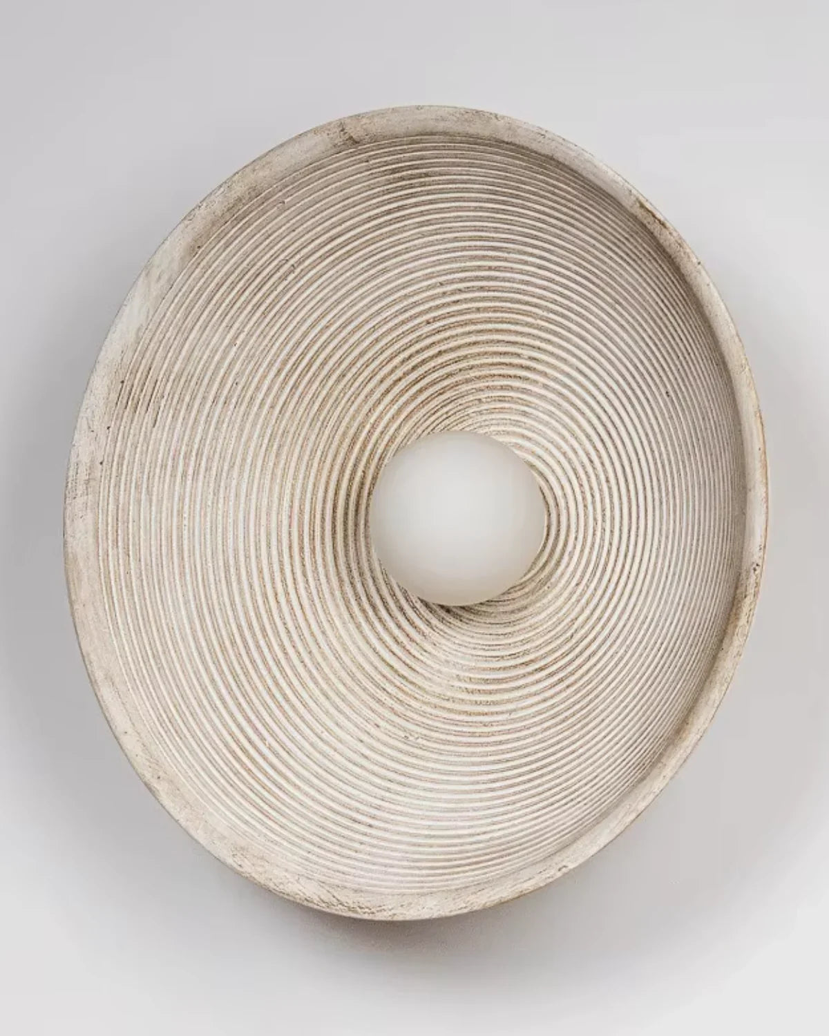 Væglampe - Harpiksstruktur - Japandi Design