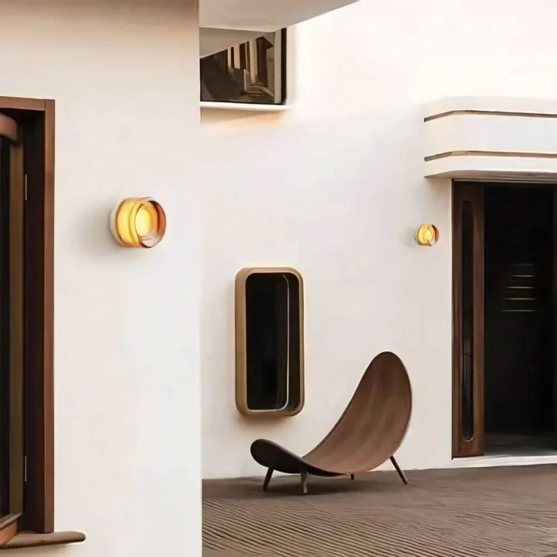 Væglampe - LED Armatur - Aluminium Udformning