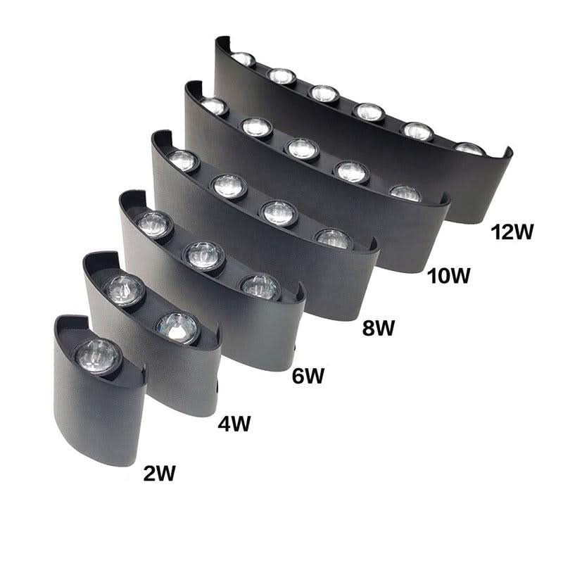 Væglampe - LED Armatur - Dobbelt Lysstråle