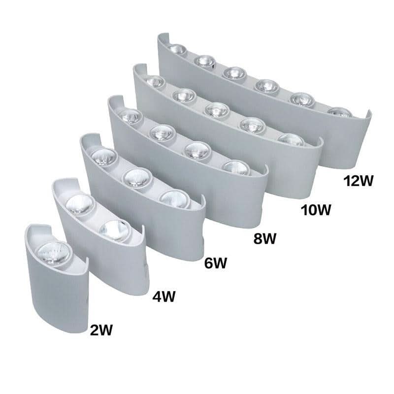 Væglampe - LED Armatur - Dobbelt Lysstråle