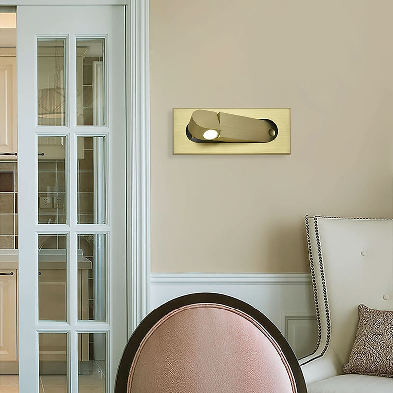 Væglampe - LED Justerbar - Læsedesign