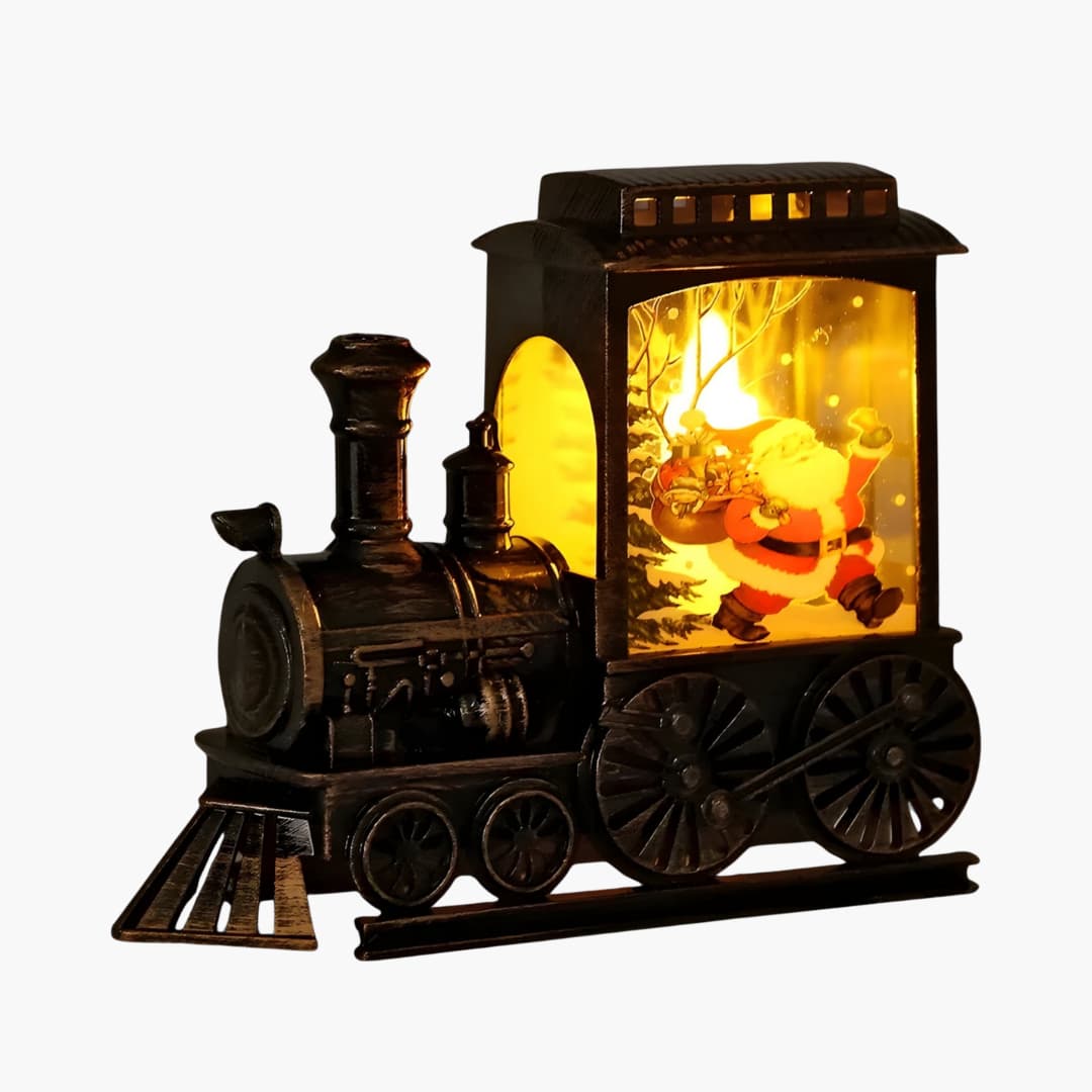 Vintage Jernbanelampe - Bærbar Batteridrevet Lampe - Fest Dekoration